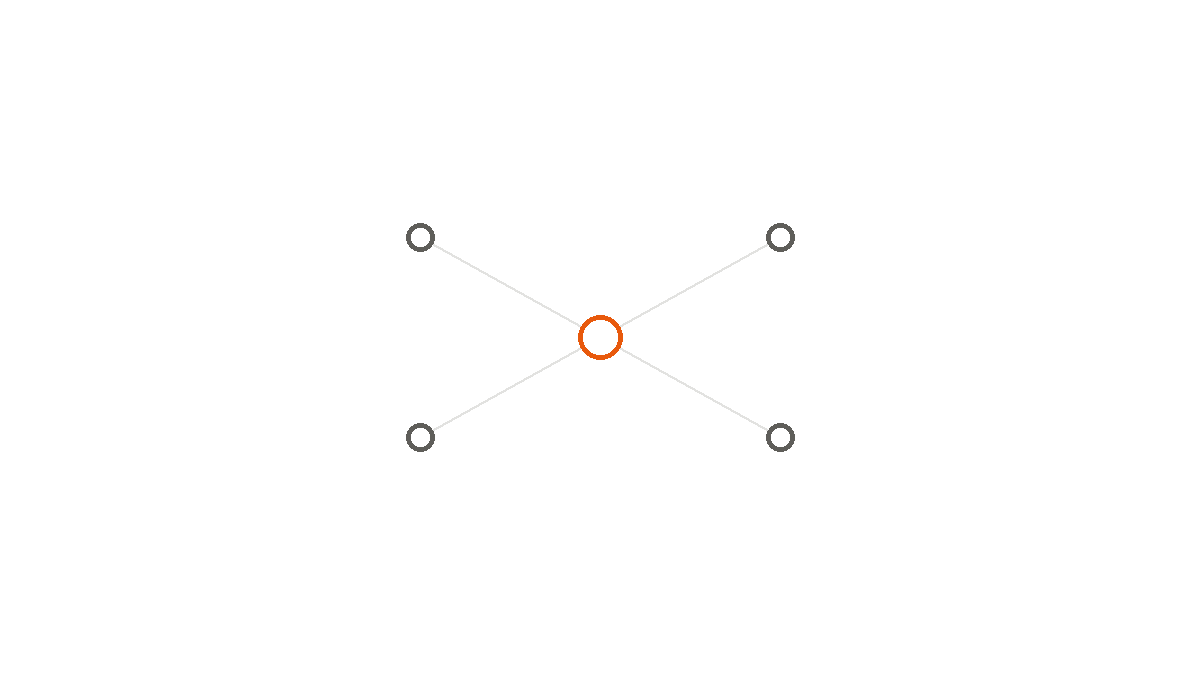Netzwerk-Diagramm symbolisiert Off-Page SEO Backlinks